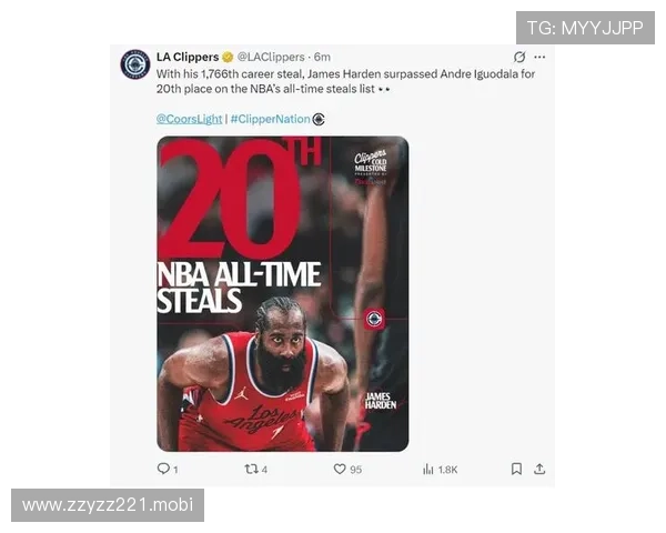 快船拒湖人逆转小卡复出哈登助攻7人上双